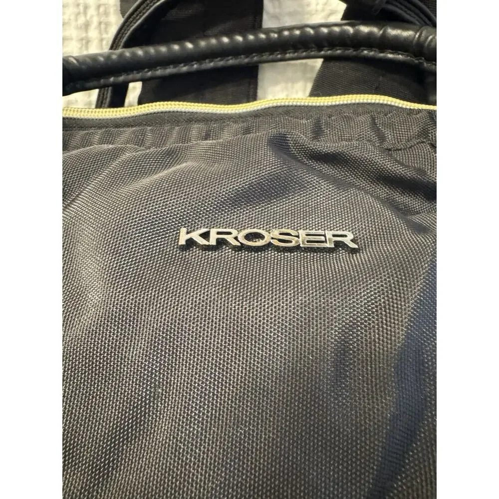 Kroser Laptop Bag Backpack Black Professional Work Travel